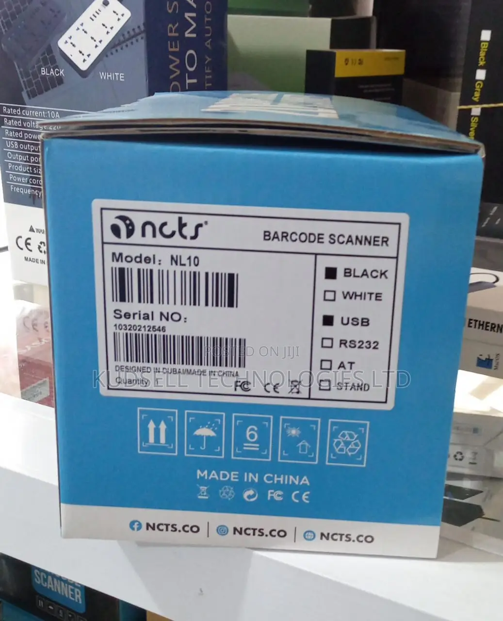 NCTS-Nl10 Omni 1d/2d Barcode Scanner