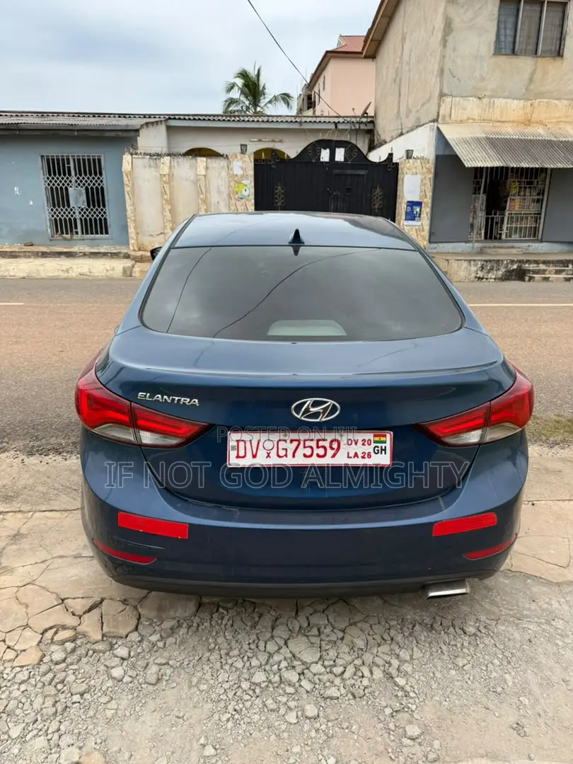 Hyundai Elantra 2014 Blue