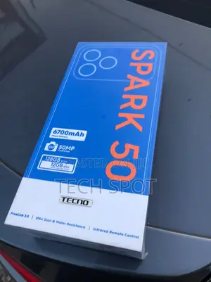 New Tecno Spark 50 128 GB Black