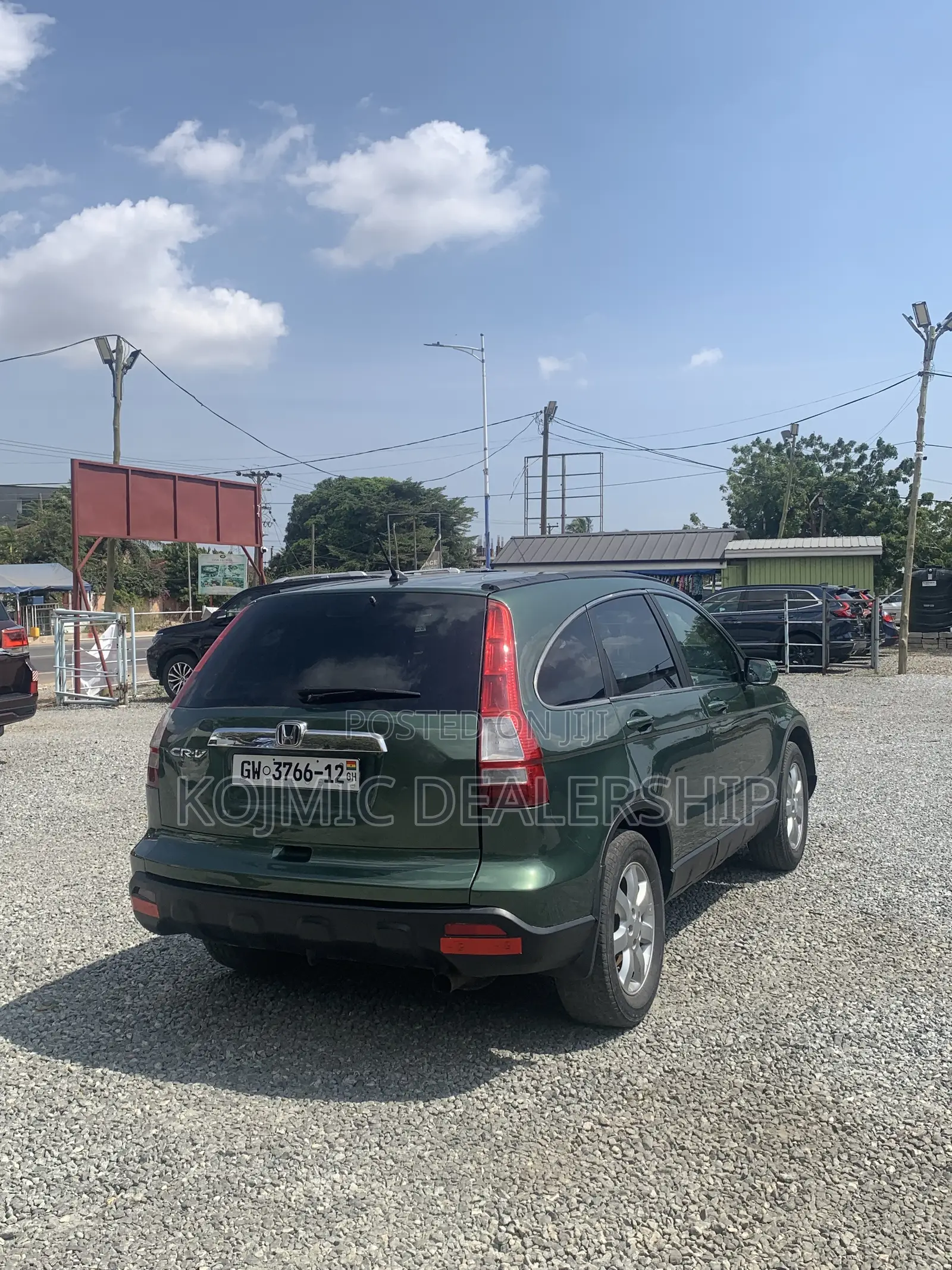 Honda CR-V 2008 Green