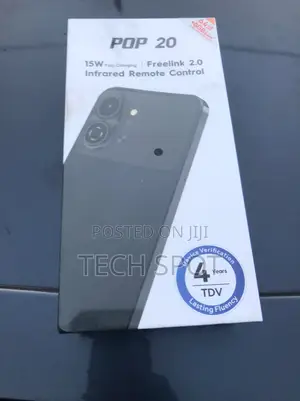 New Tecno Pop 20 64 GB Black