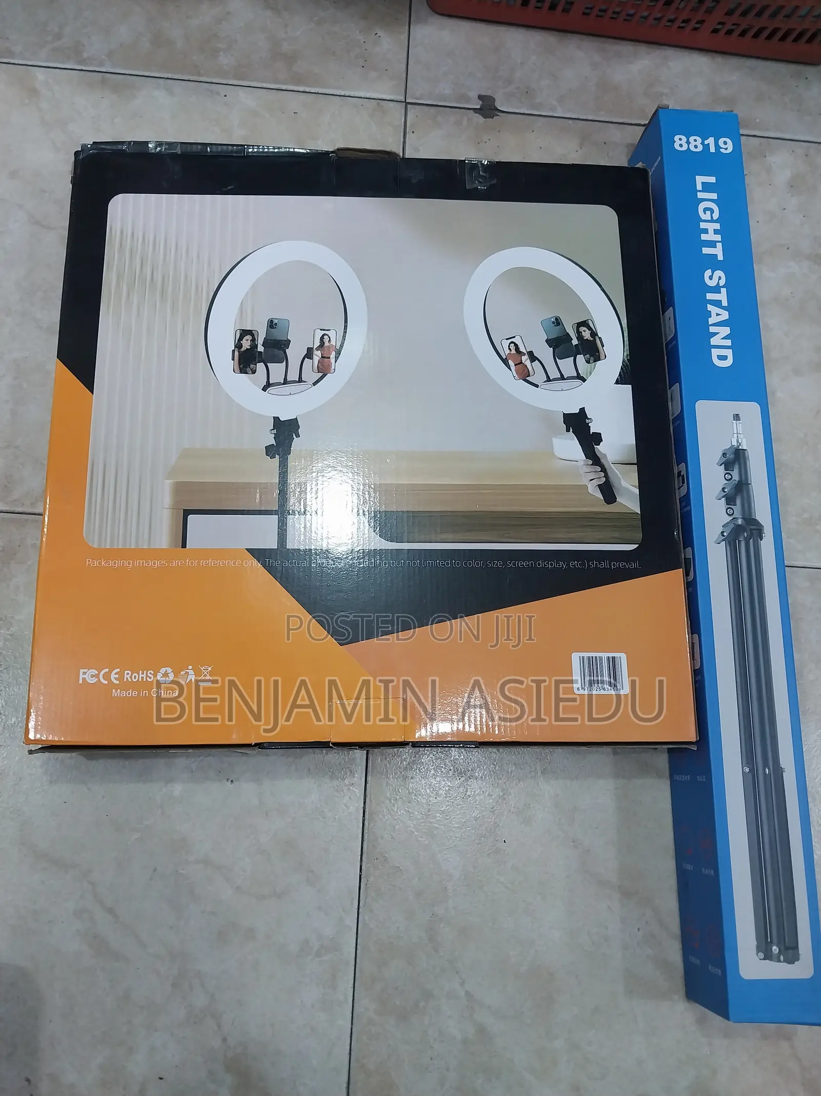 Ring Light 18 Inches, Tripod Stand and Remote Control