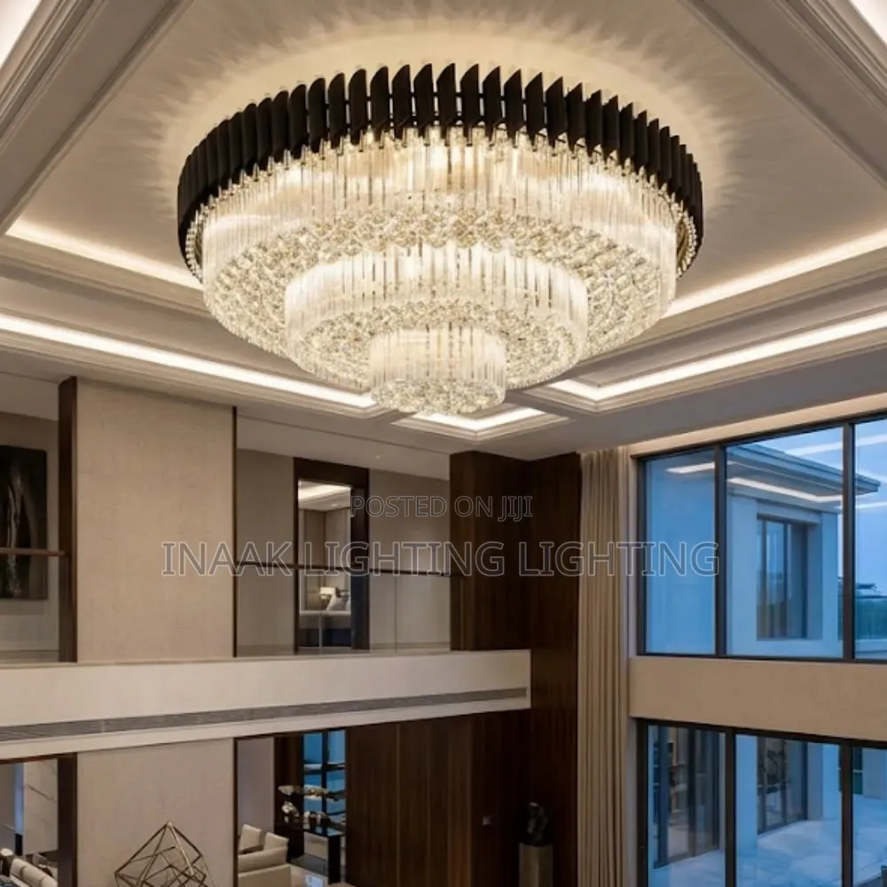 Extra Large Luxury Round Crystal