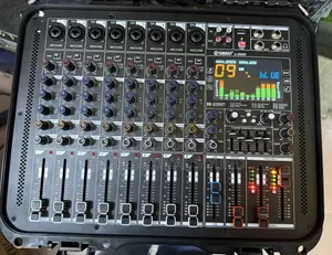 8-Channel Professional Powered Audio Mixer