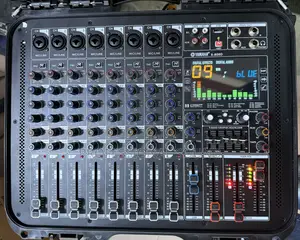 8-Channel Professional Powered Audio Mixer