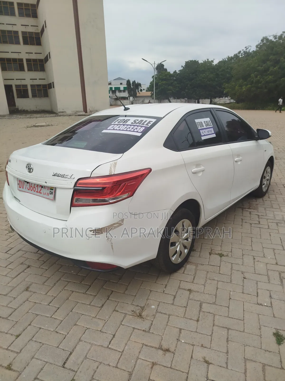 Toyota Yaris 2018 White