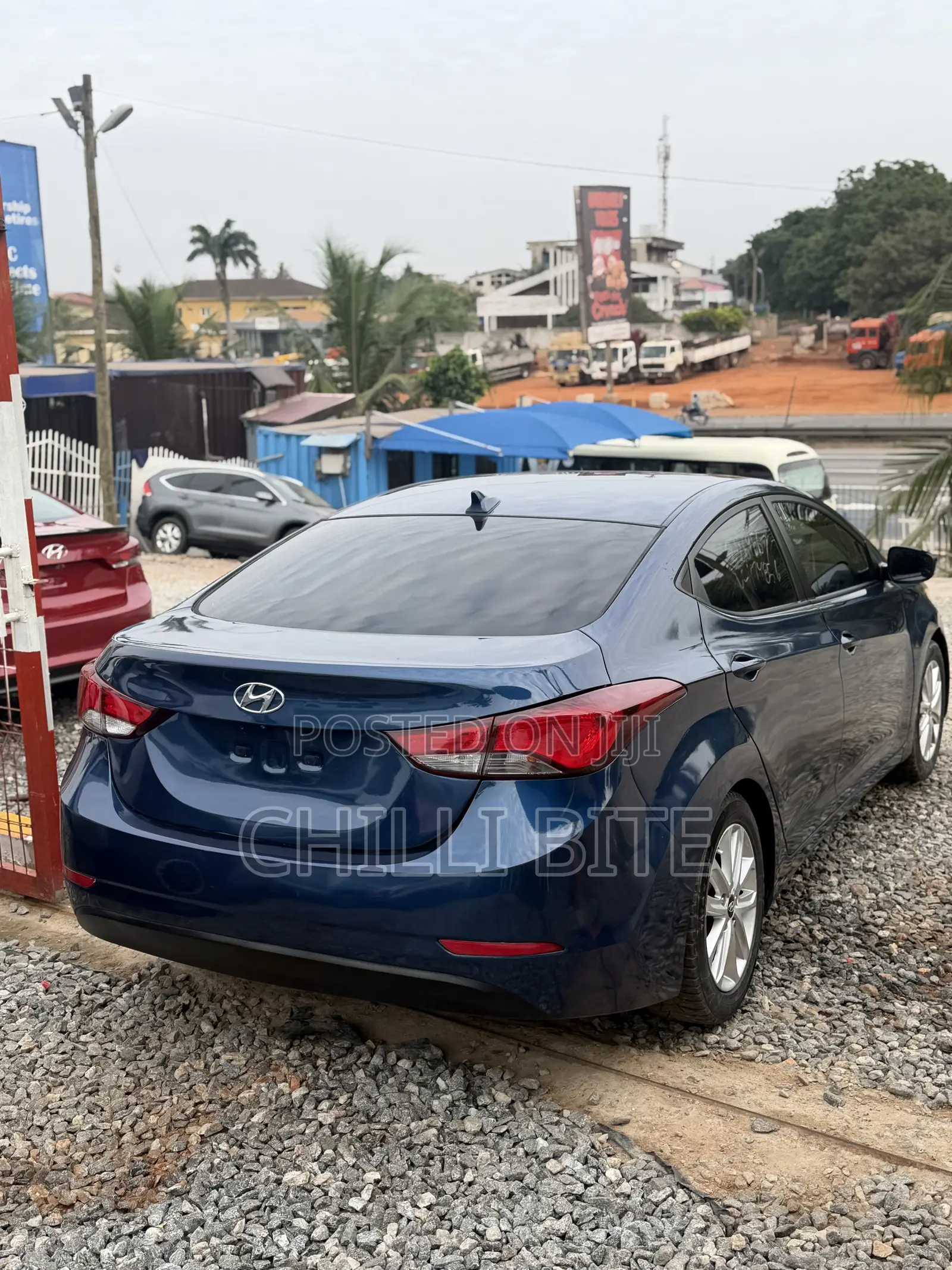 Hyundai Elantra Limited 4dr Sedan (1.8L 4cyl 6A) 2015 Blue