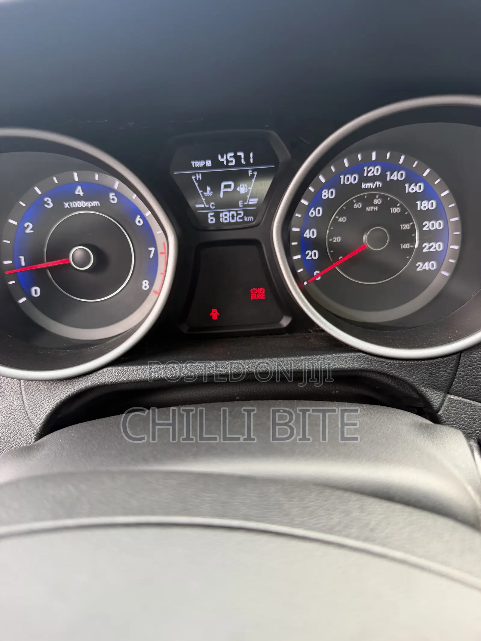 Hyundai Elantra Limited 4dr Sedan (1.8L 4cyl 6A) 2015 Blue