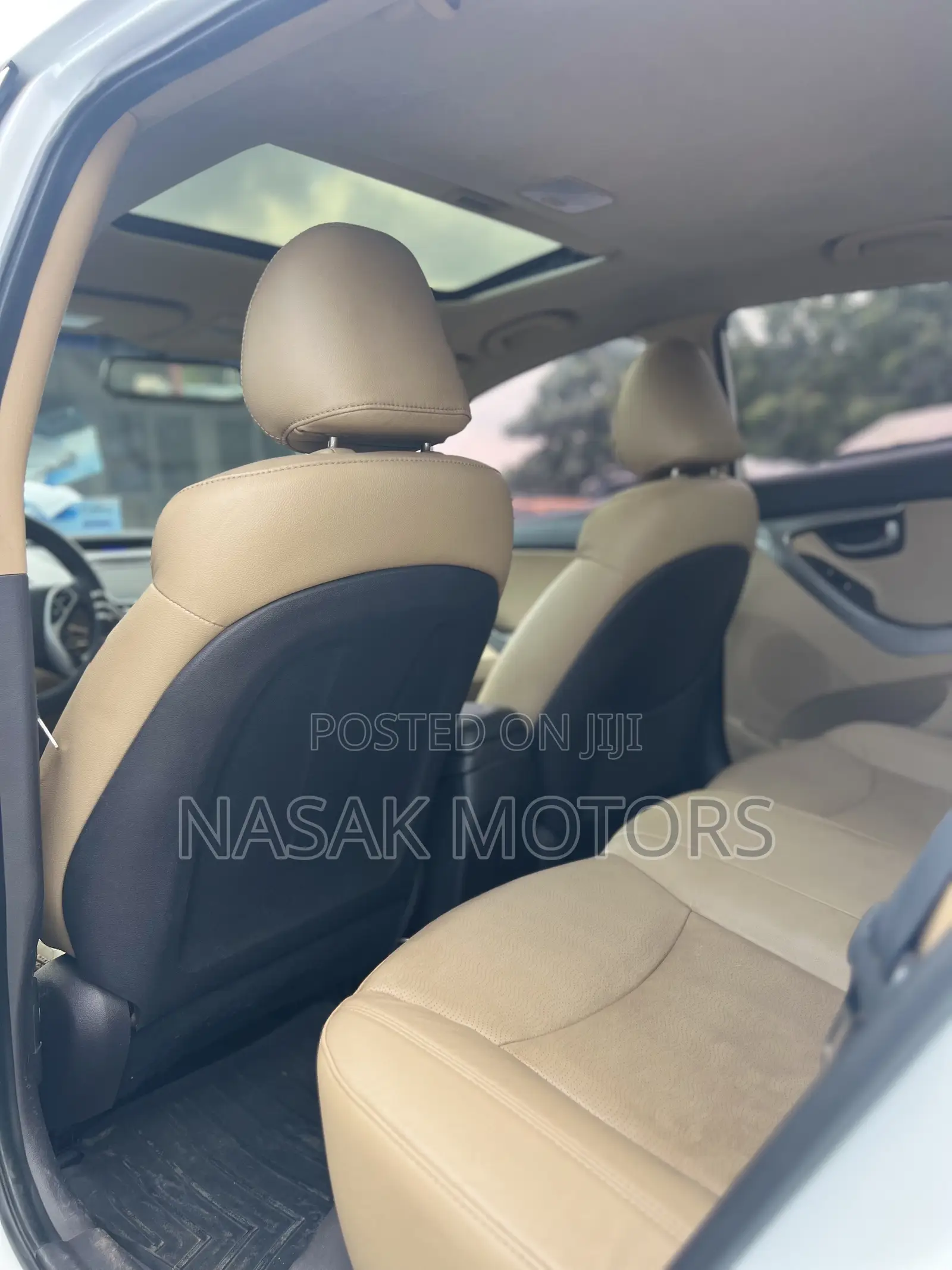 Hyundai Elantra Limited 2012 White