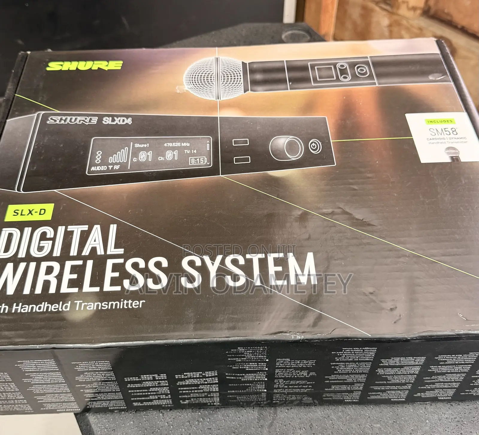 Shure SLX D4