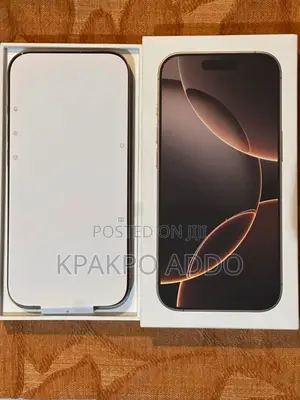 New Apple iPhone 16 Pro Max 256 GB Gold