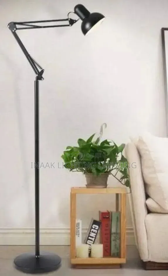 Long Arm Adjustable Floor Standing Lamp