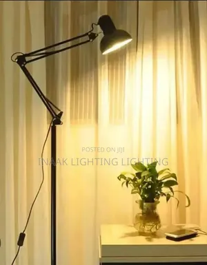 Long Arm Adjustable Floor Standing Lamp