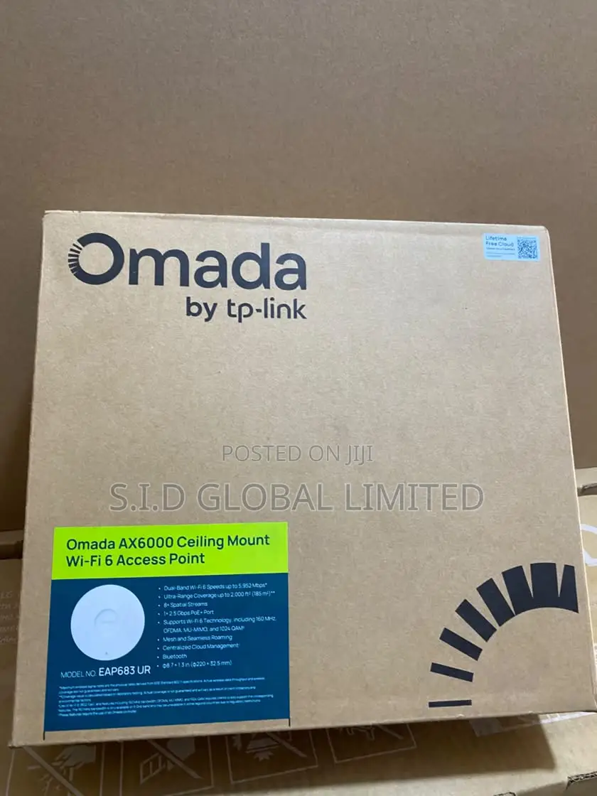 TP-Link Omada Ax6000 Ultra -Range Ceiling Access Point