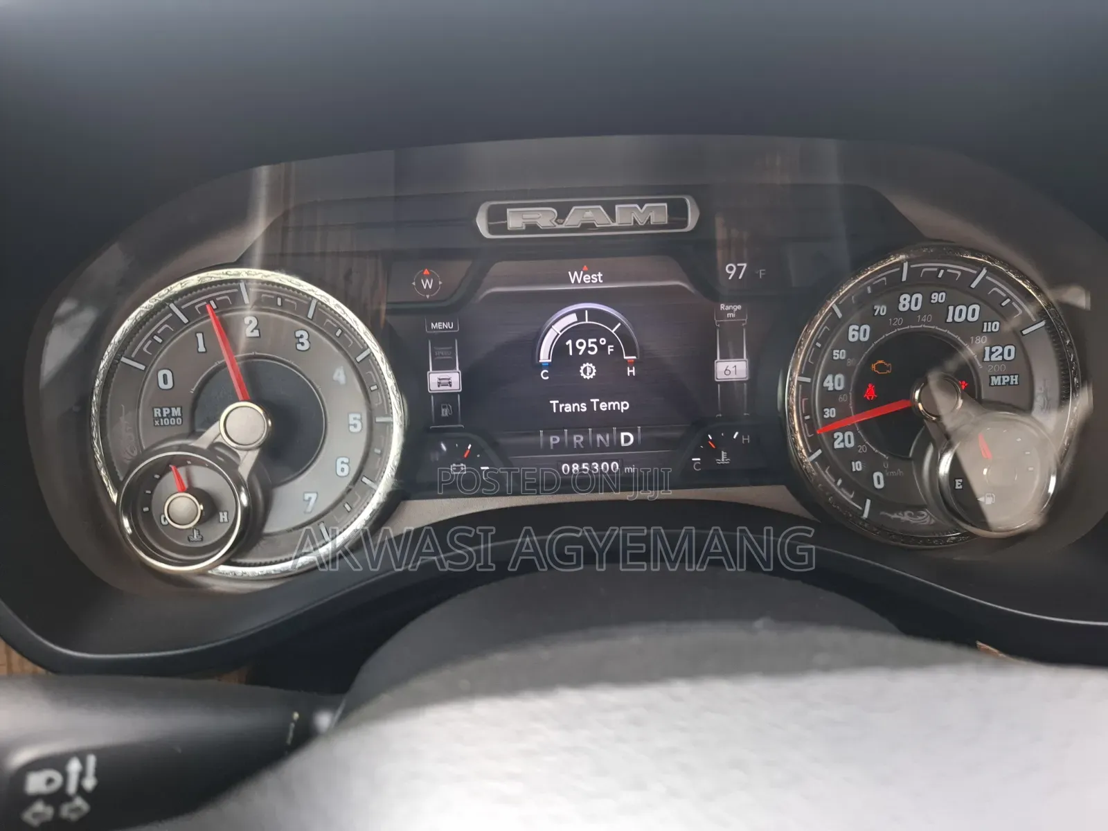 Dodge RAM 1500 5.7 Petrol AWD 2019 Black