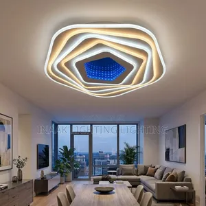 Modern 3D Infinity Flush Mount Ceiling Light