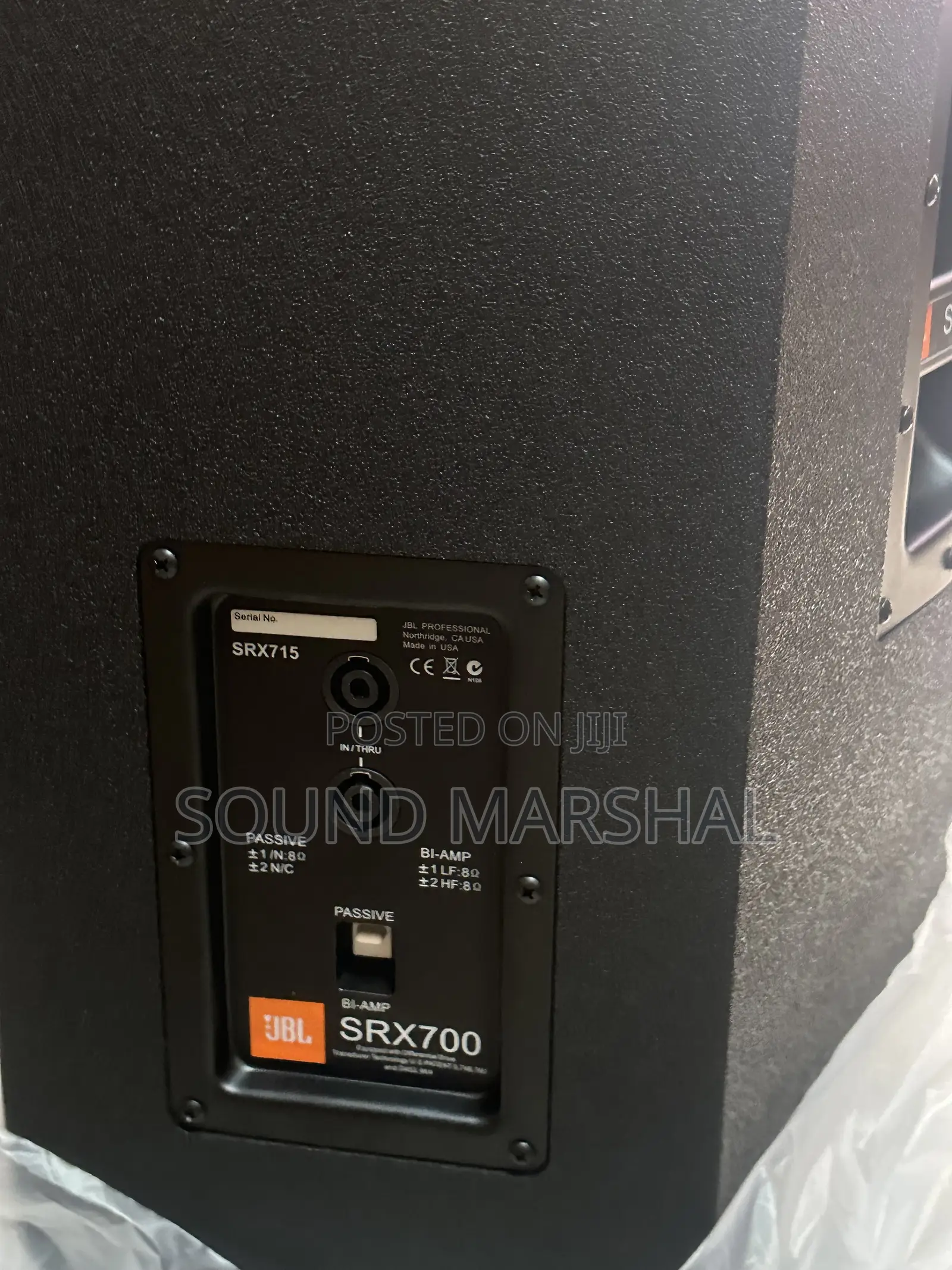 JBL SRX700 Passive Speaker 15 Inches