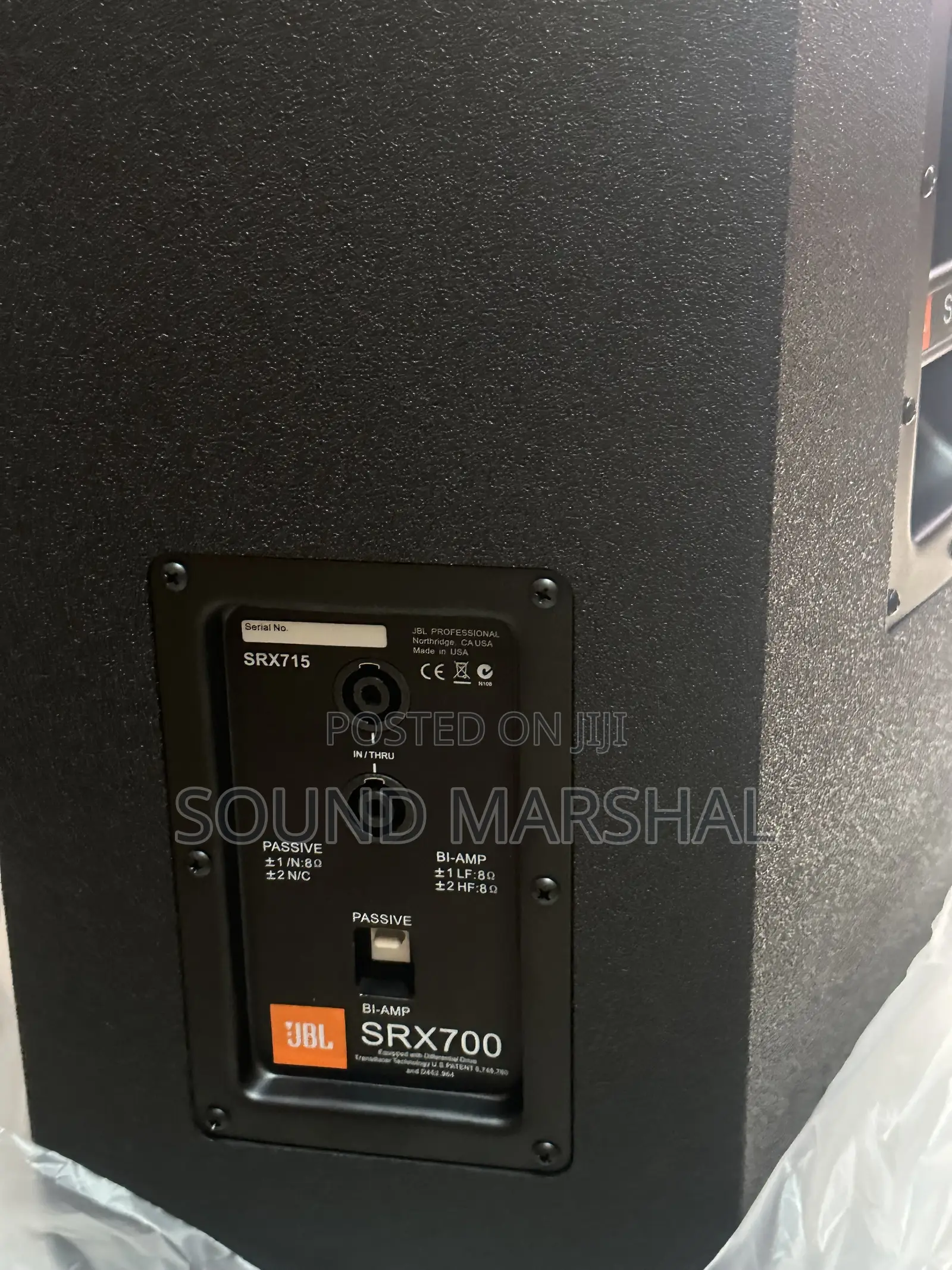JBL SRX700 Passive Speaker 15 Inches