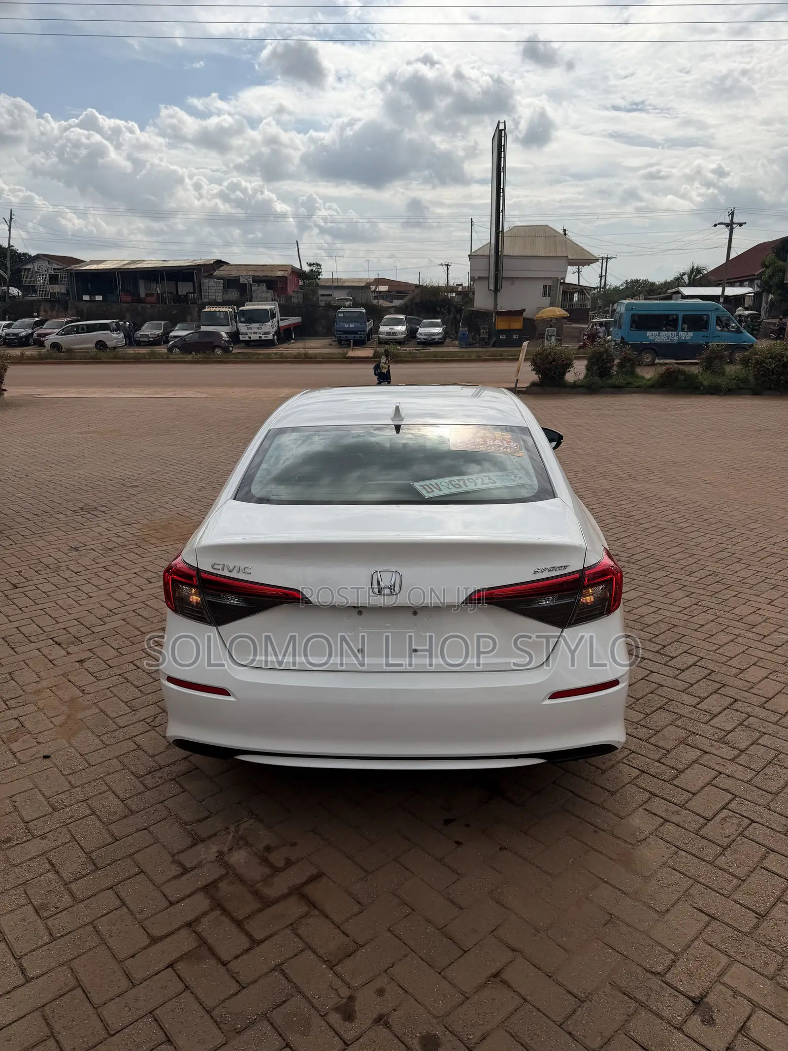 Honda Civic EX CVT 2024 White