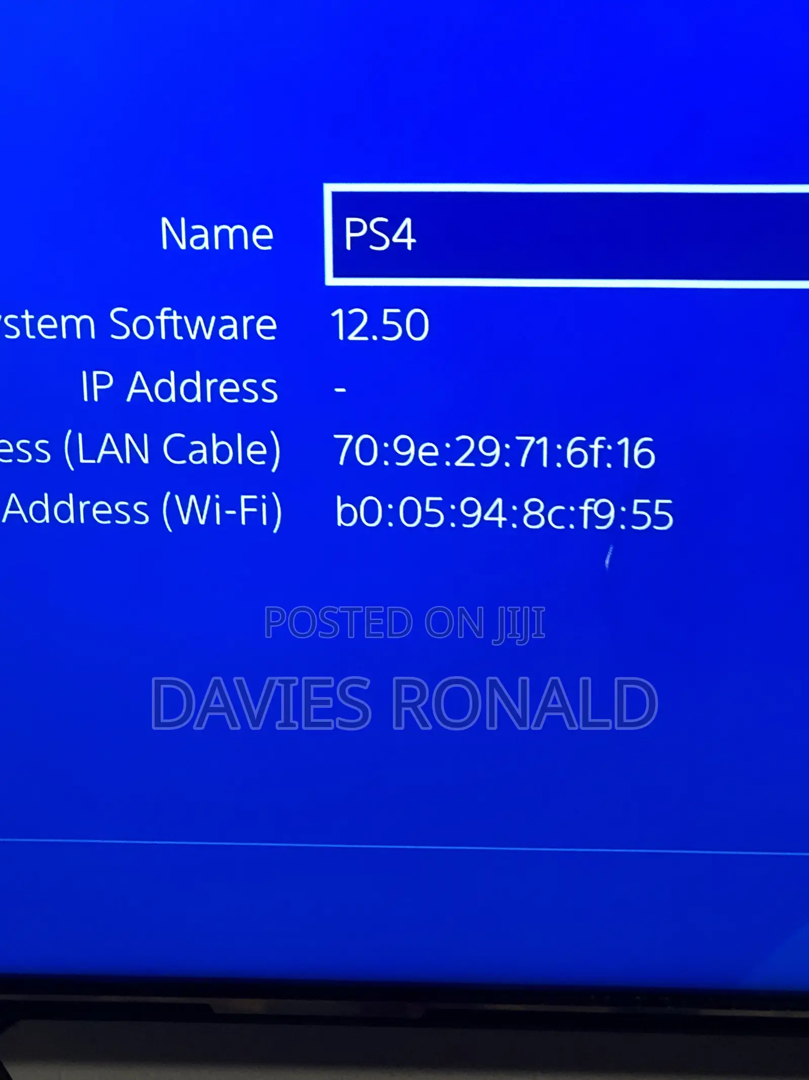 Play Station 4