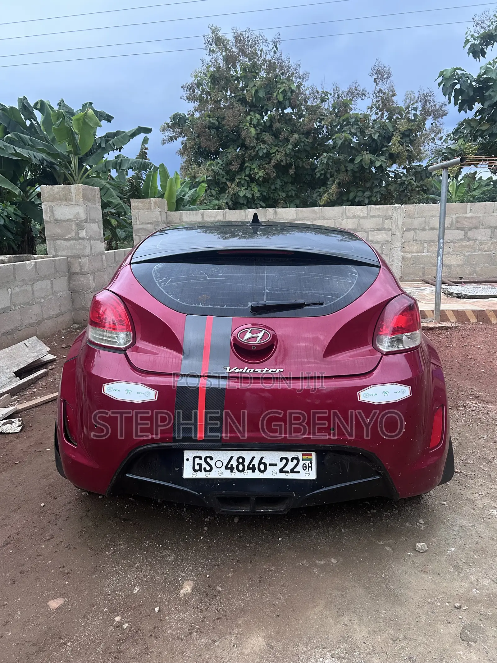 Hyundai Veloster Automatic 2012 Red