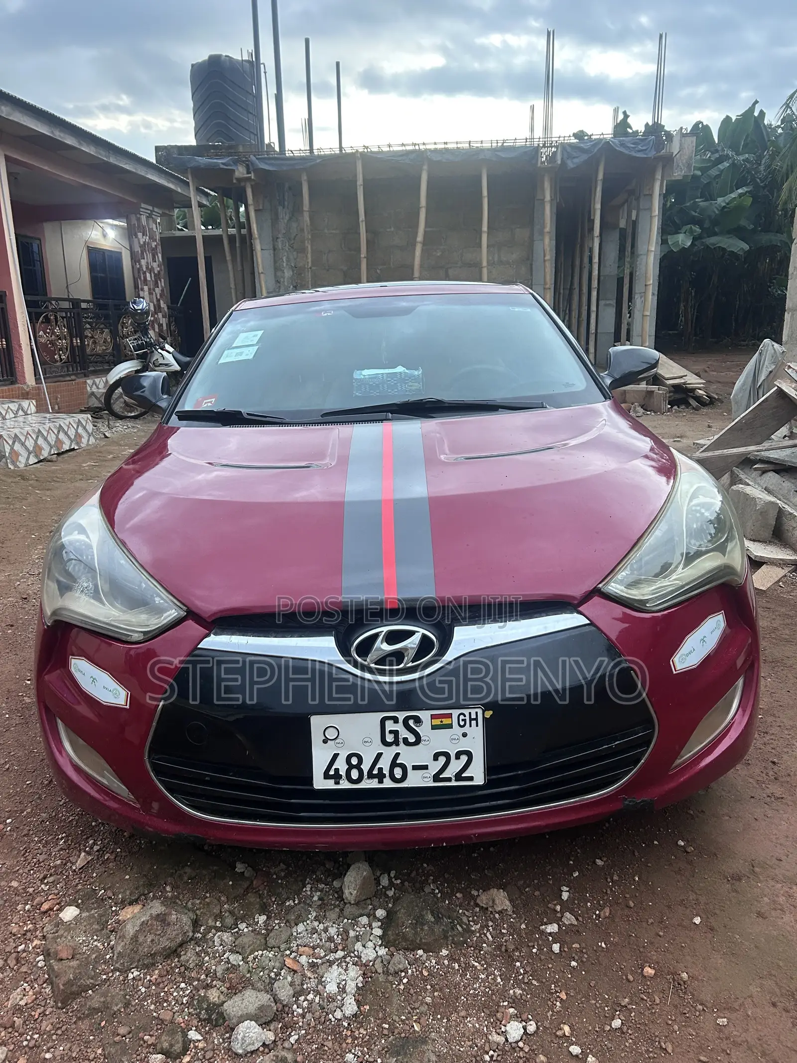 Hyundai Veloster Automatic 2012 Red