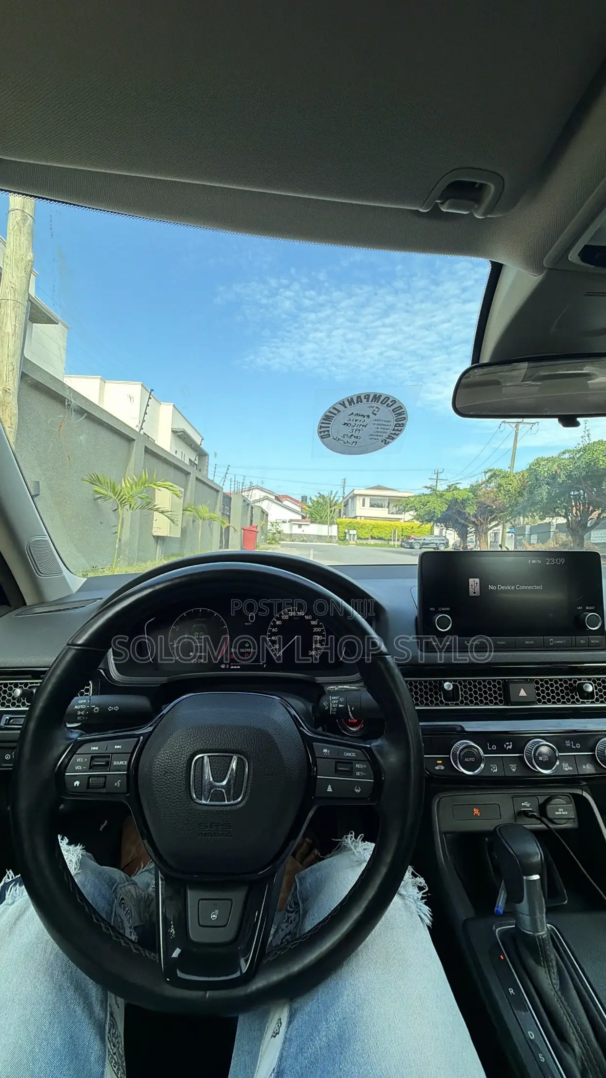 Honda Civic EX CVT 2024 White