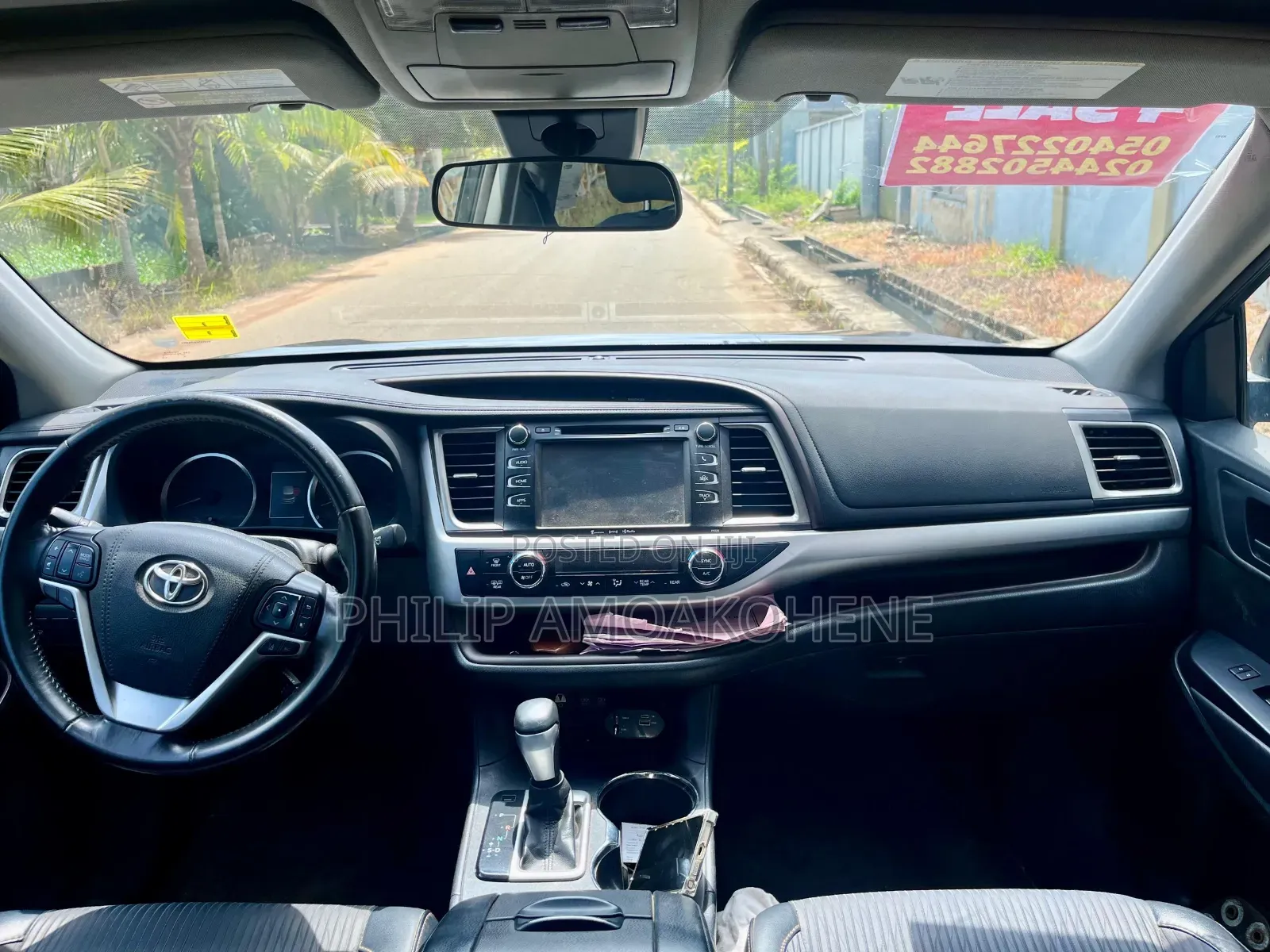 Toyota Highlander LE 4x2 V6 (3.5L 6cyl 8A) 2017 Gray