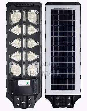 650K Brightness -1000w LED Solar Street Lights With Remote + Sensors