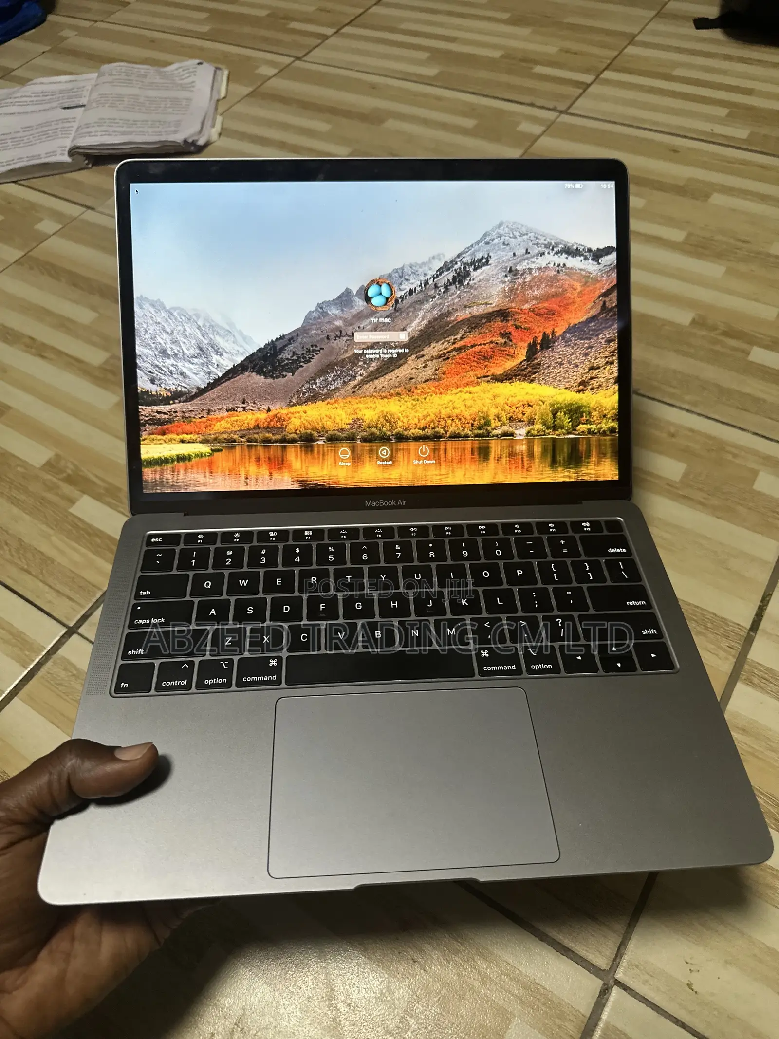 Laptop Apple MacBook Air 2018 8GB Intel Core i5 SSD 256GB