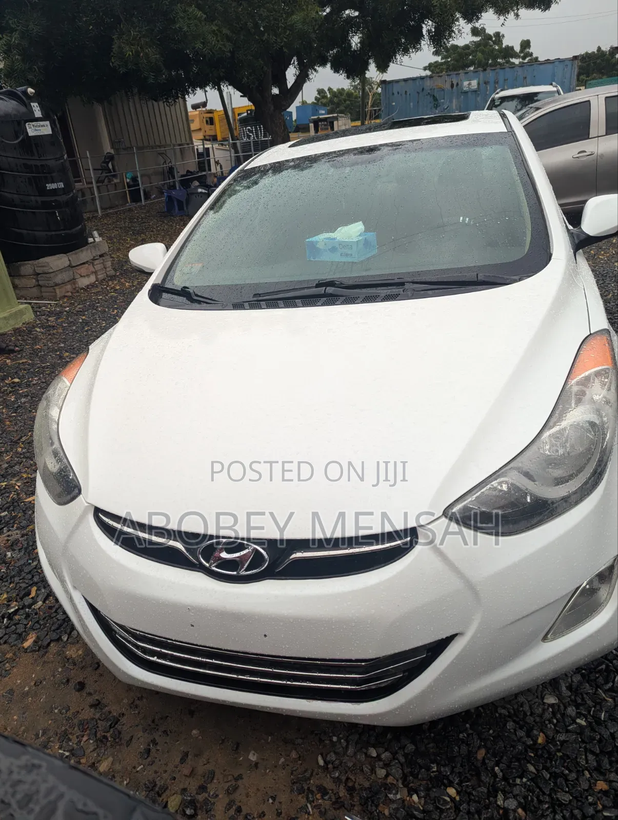 Hyundai Elantra Limited 2012 White