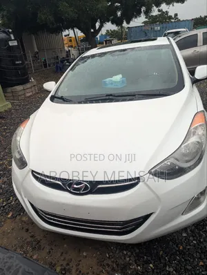 Hyundai Elantra Limited 2012 White