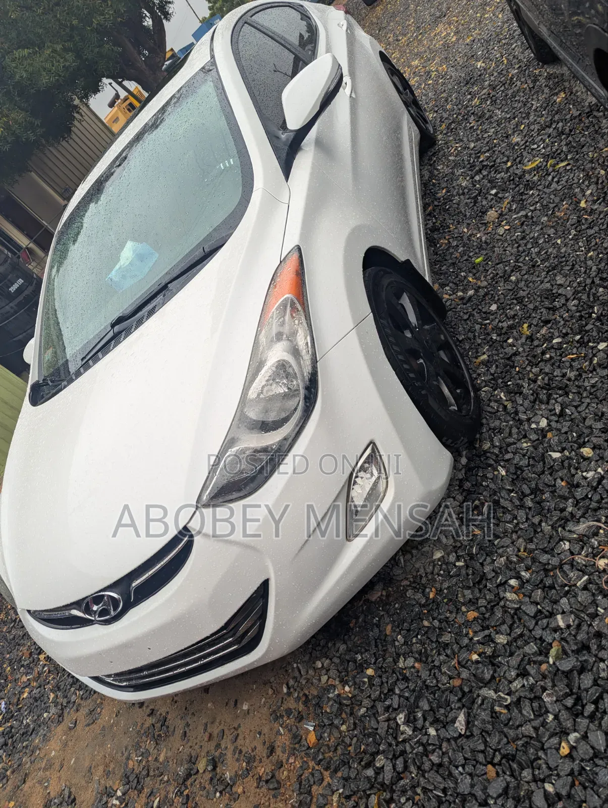 Hyundai Elantra Limited 2012 White