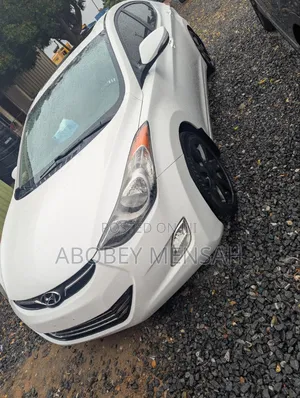 Hyundai Elantra Limited 2012 White