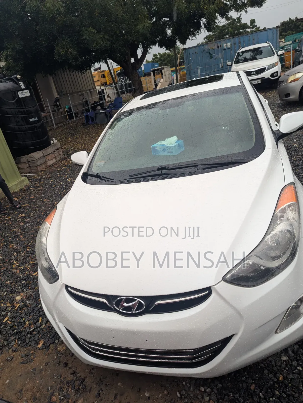 Hyundai Elantra Limited 2012 White