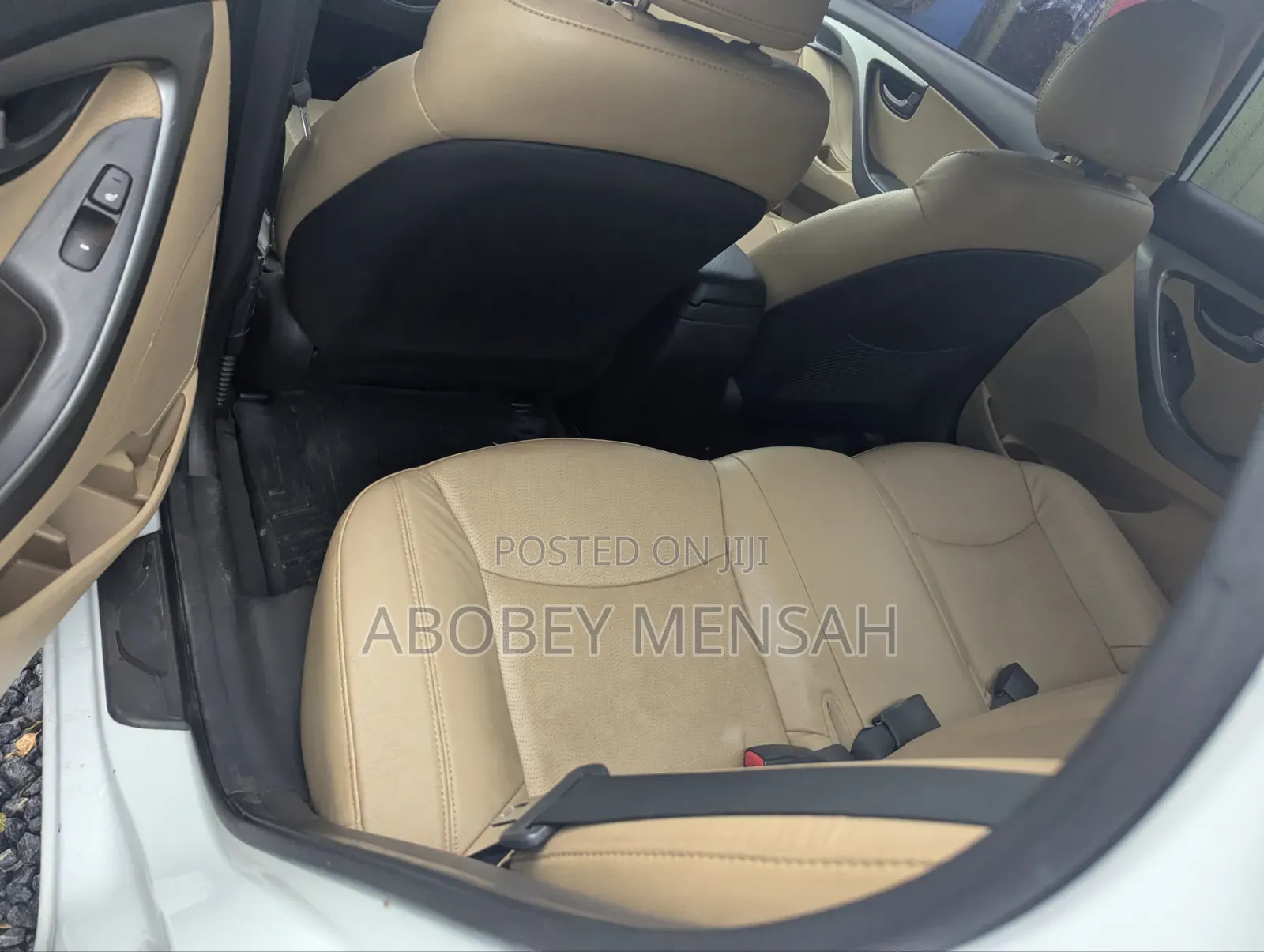 Hyundai Elantra Limited 2012 White