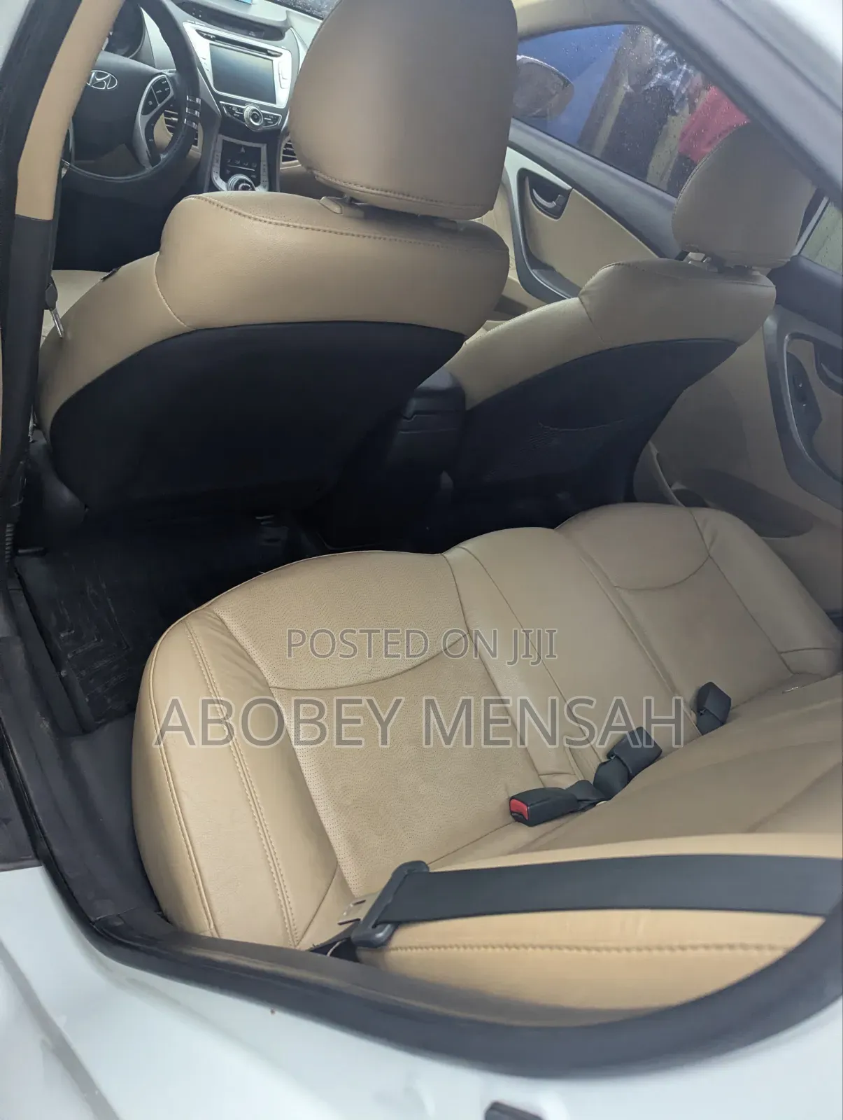 Hyundai Elantra Limited 2012 White