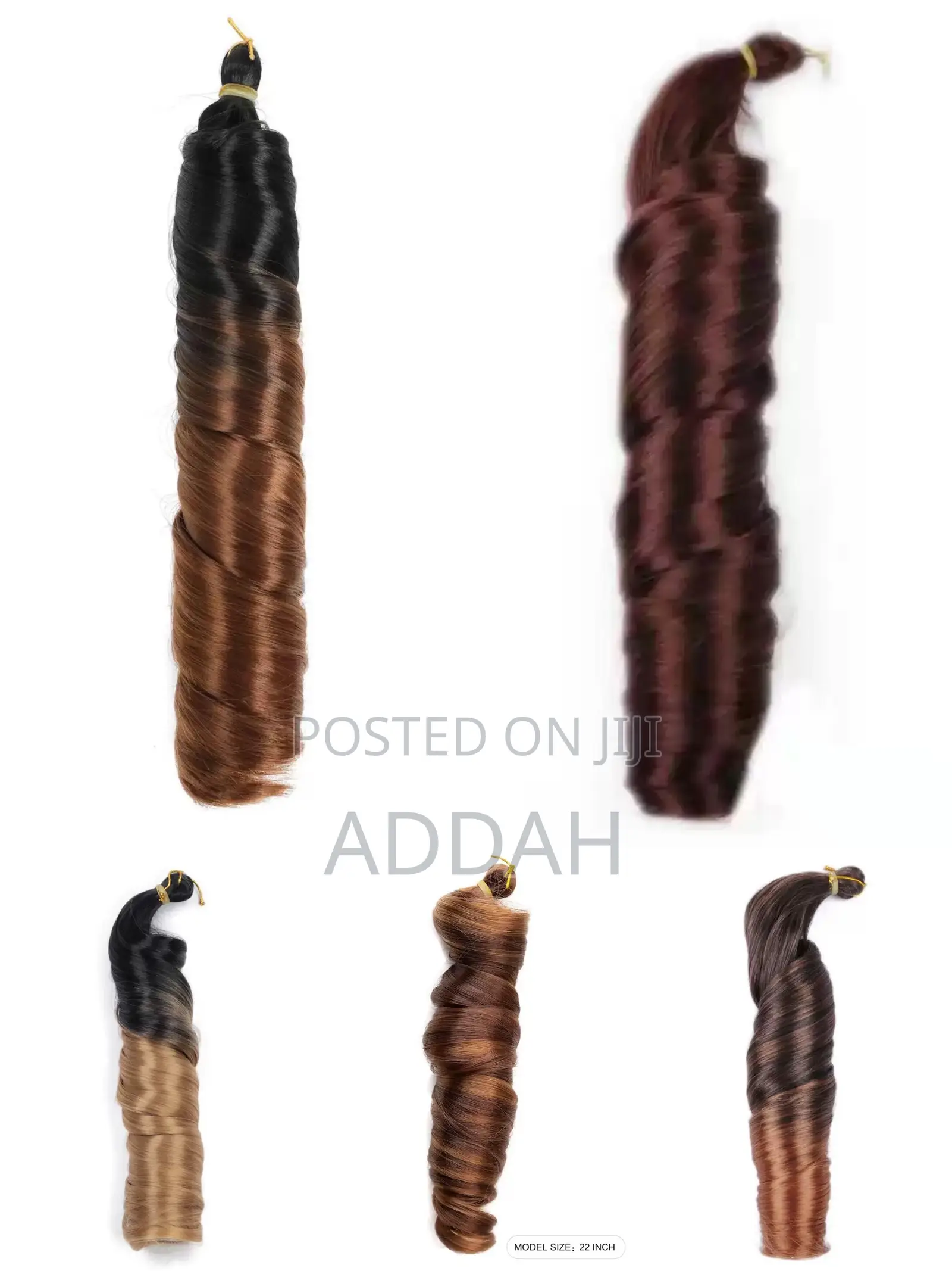 Spiral Curls Hair
