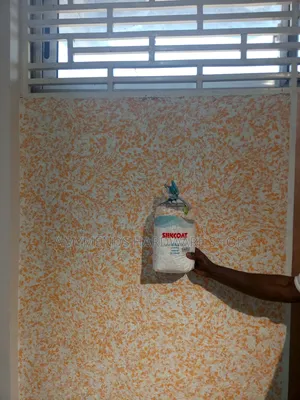 Prestige Wallpaper Paint Orange/White