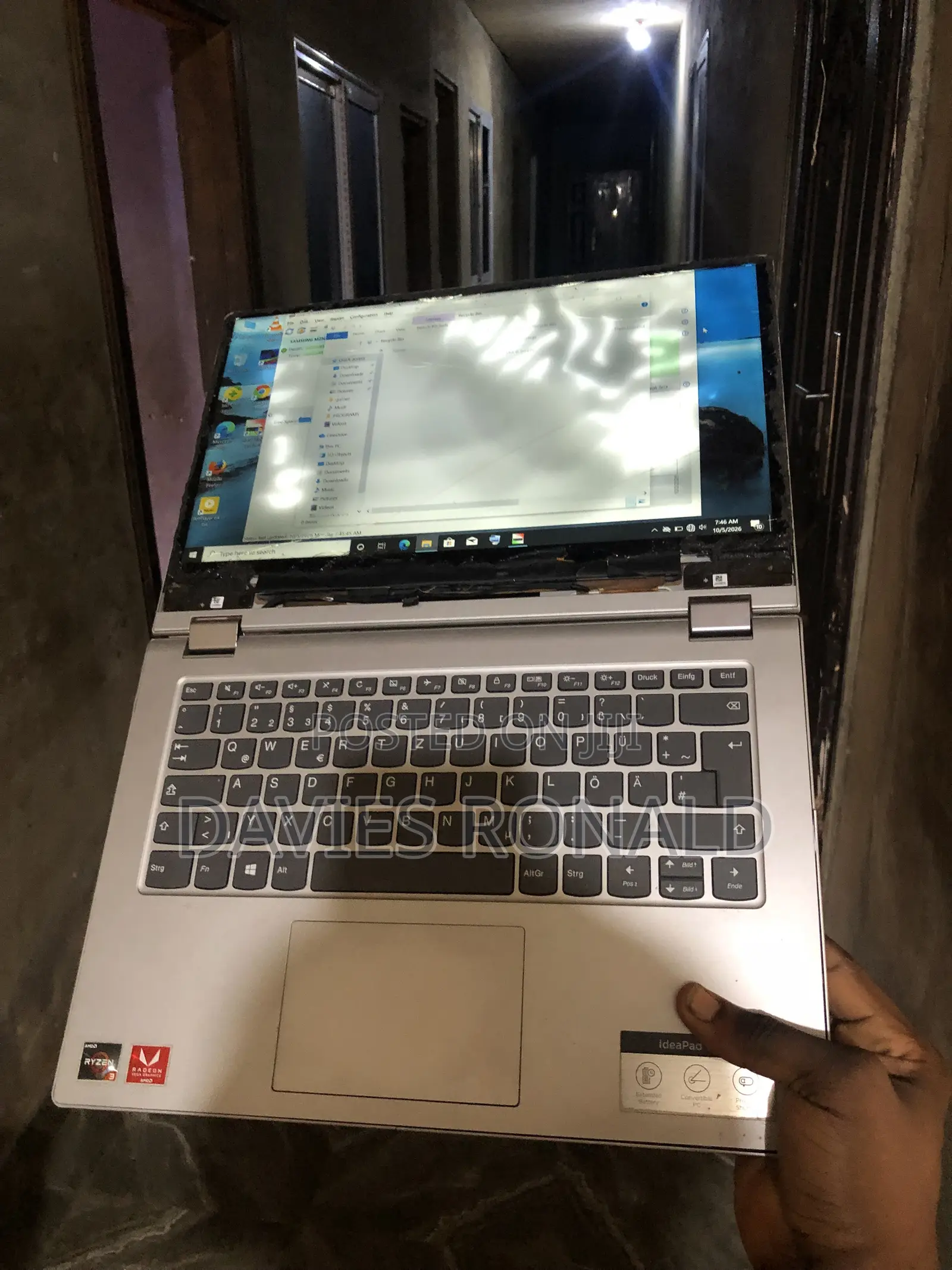 Laptop Lenovo Ideapad Gaming 3 4GB AMD Ryzen 3 SSD 128GB