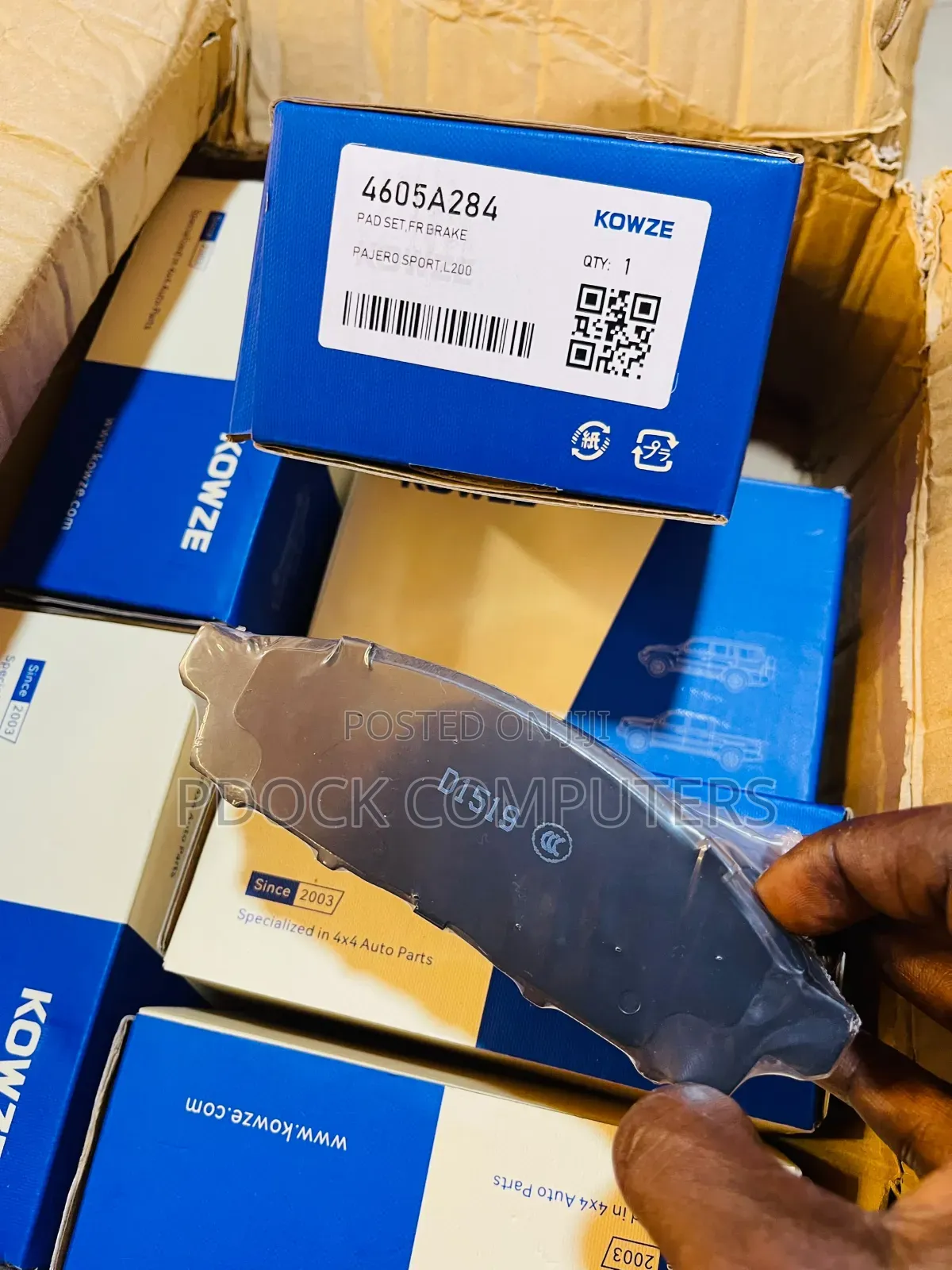 Brake Pads Front, 4pcs for Mitsubishi Montero Sport, L200, Triton