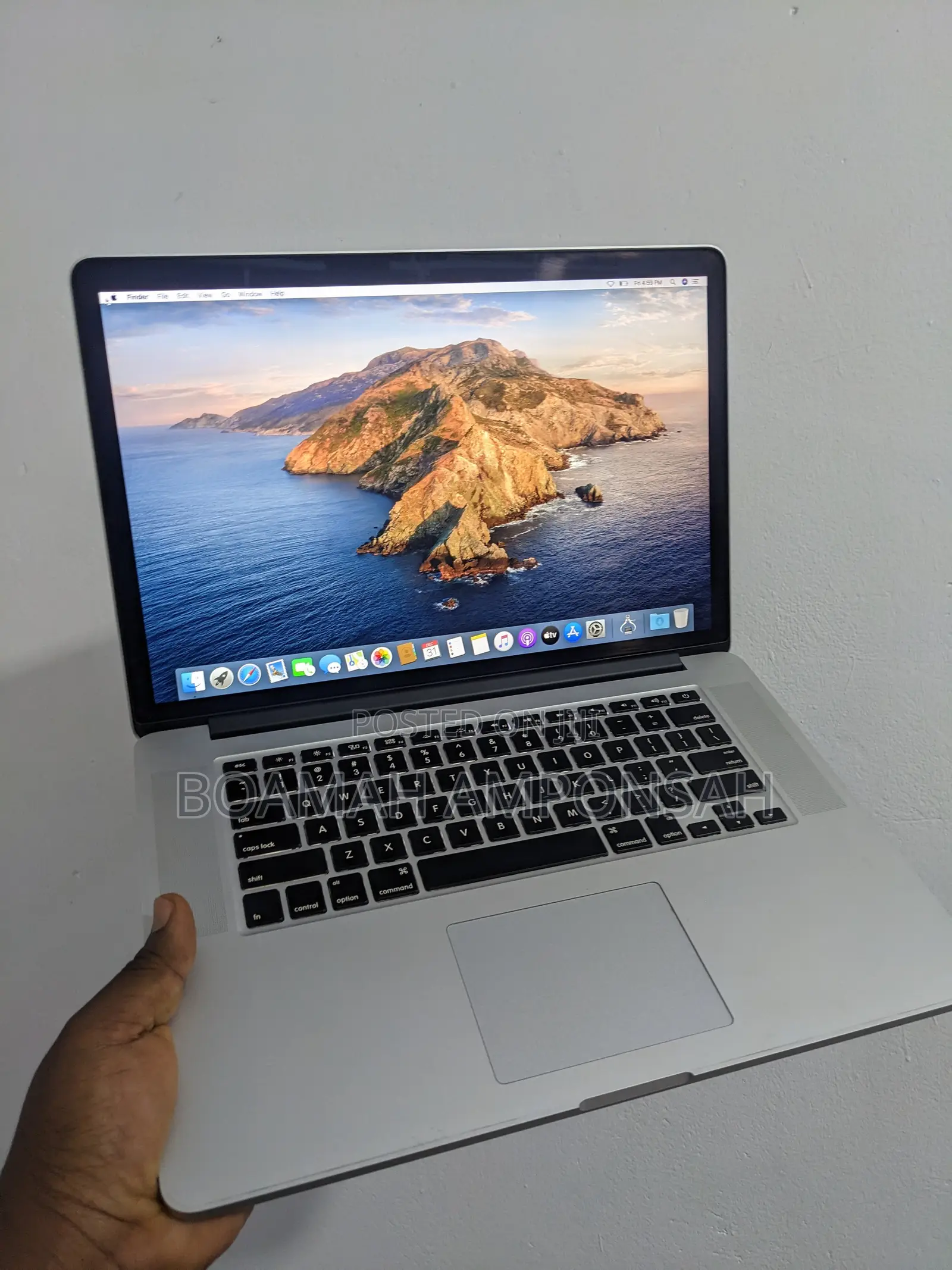 Laptop Apple MacBook Pro 2012 16GB Intel Core i7 SSD 512GB