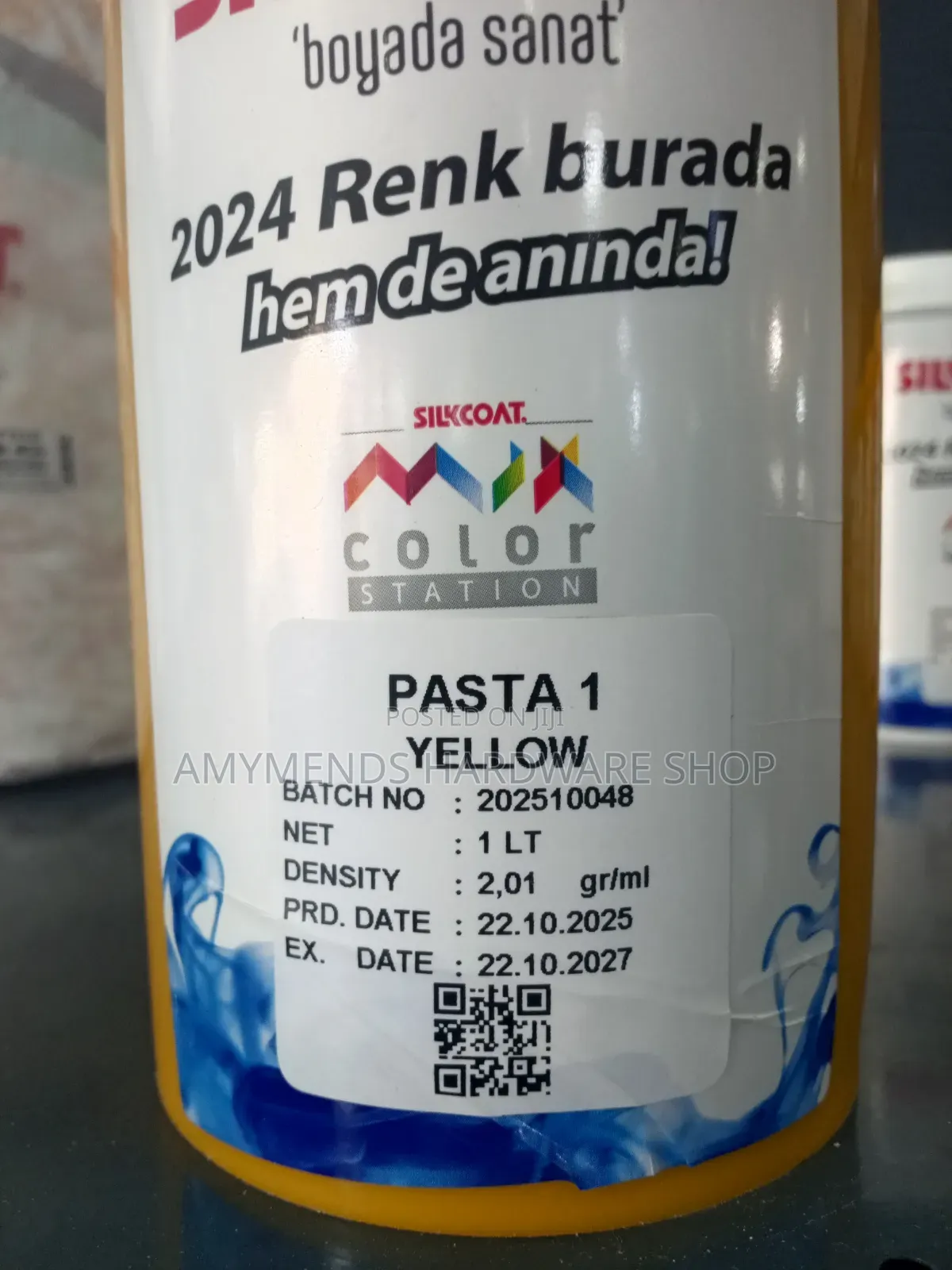 Silkcoat Colorant P1 (Yellow)