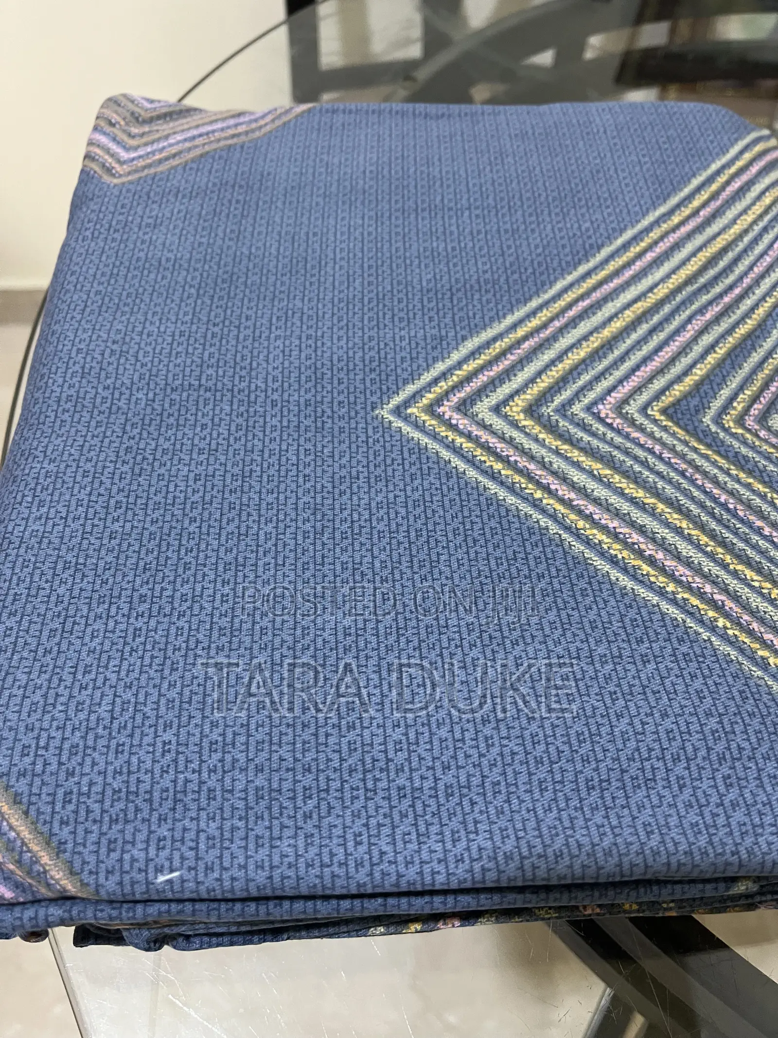 Blue Base Bedsheets Double Bed