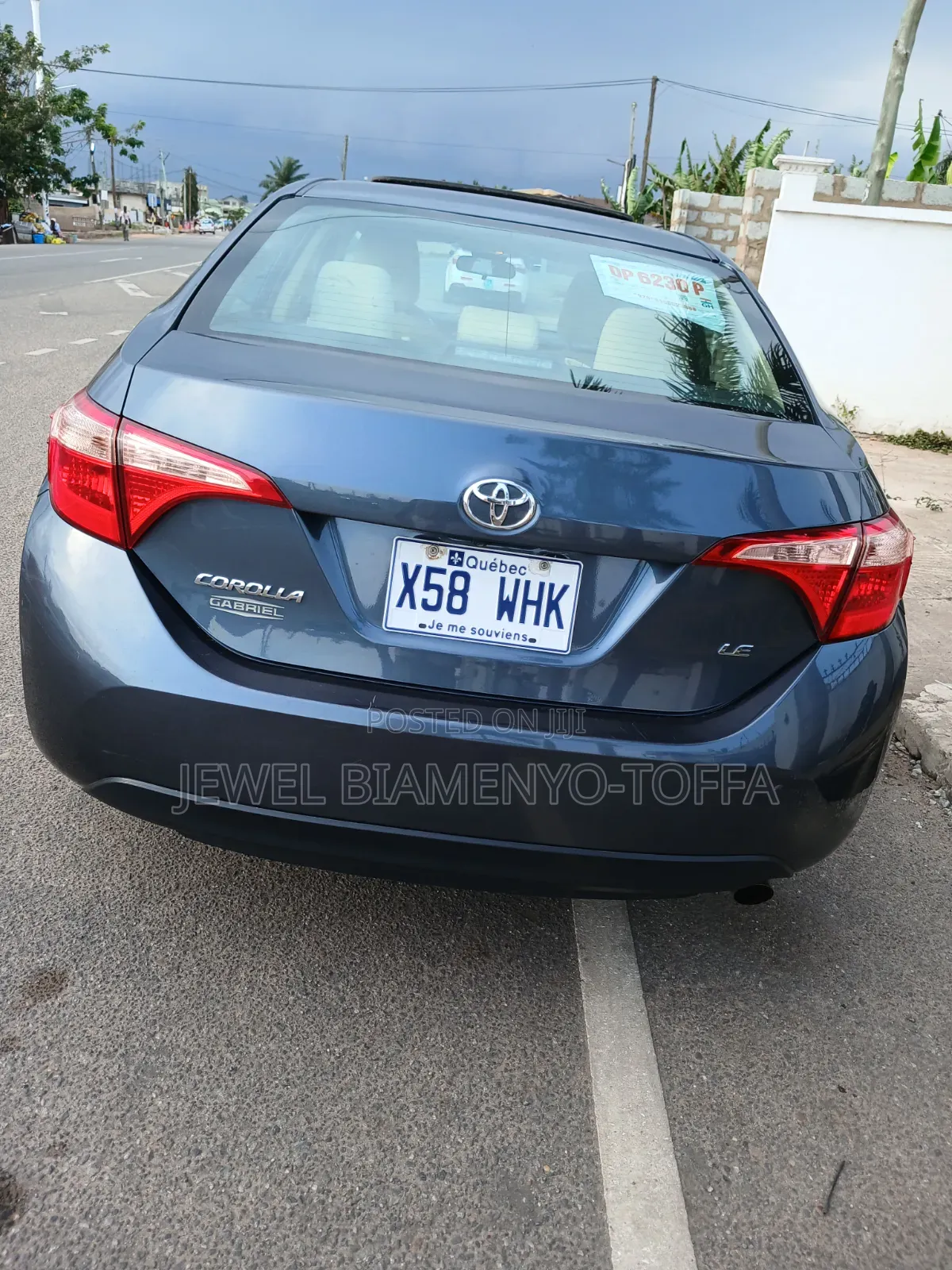 Toyota Corolla LE ECO 4dr Sedan (1.8L 4cyl CVT) 2017 Gray