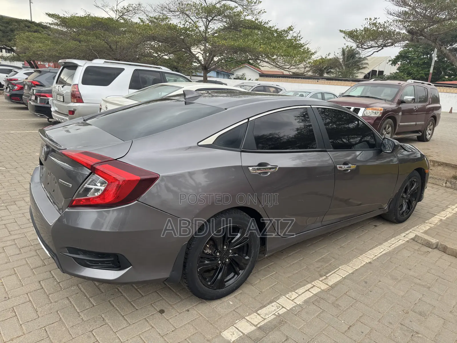Honda Civic Touring Sedan 2018 Gray
