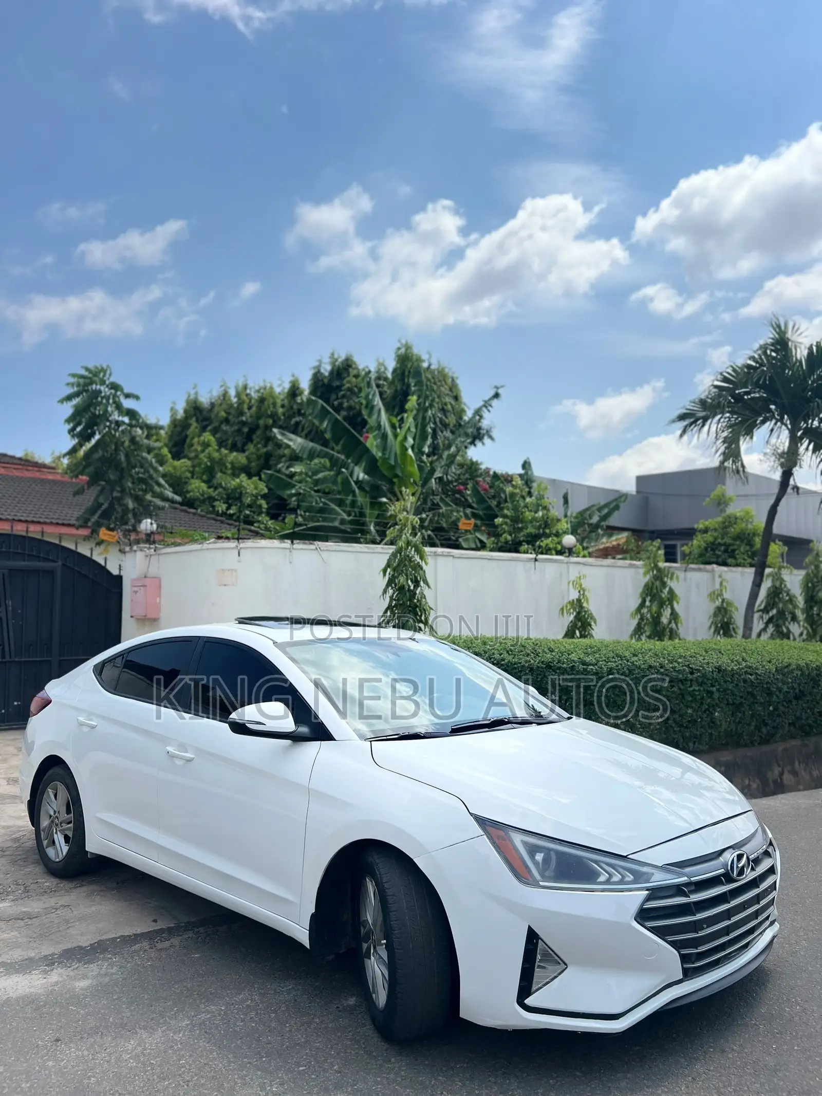 Hyundai Elantra Limited 2020 White