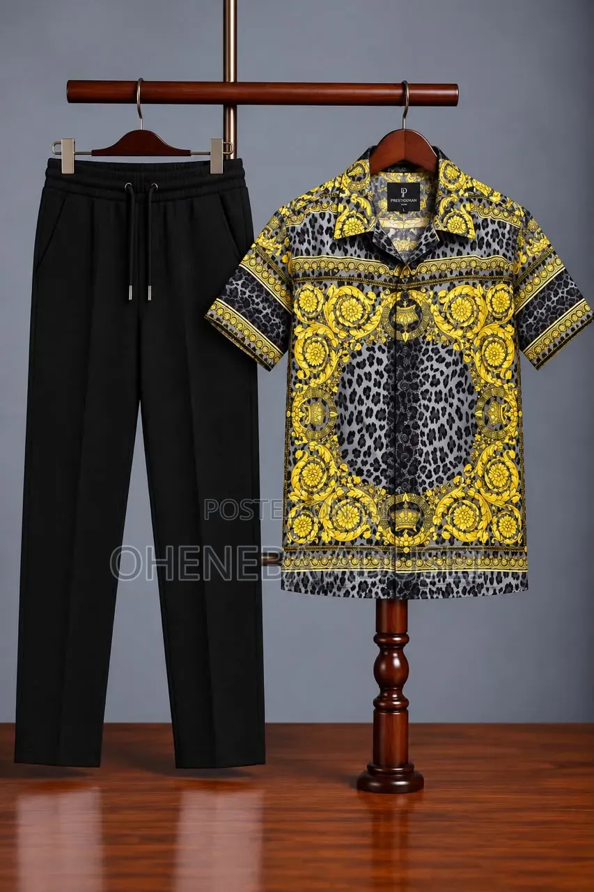 Men's Kaftan, Top and Down