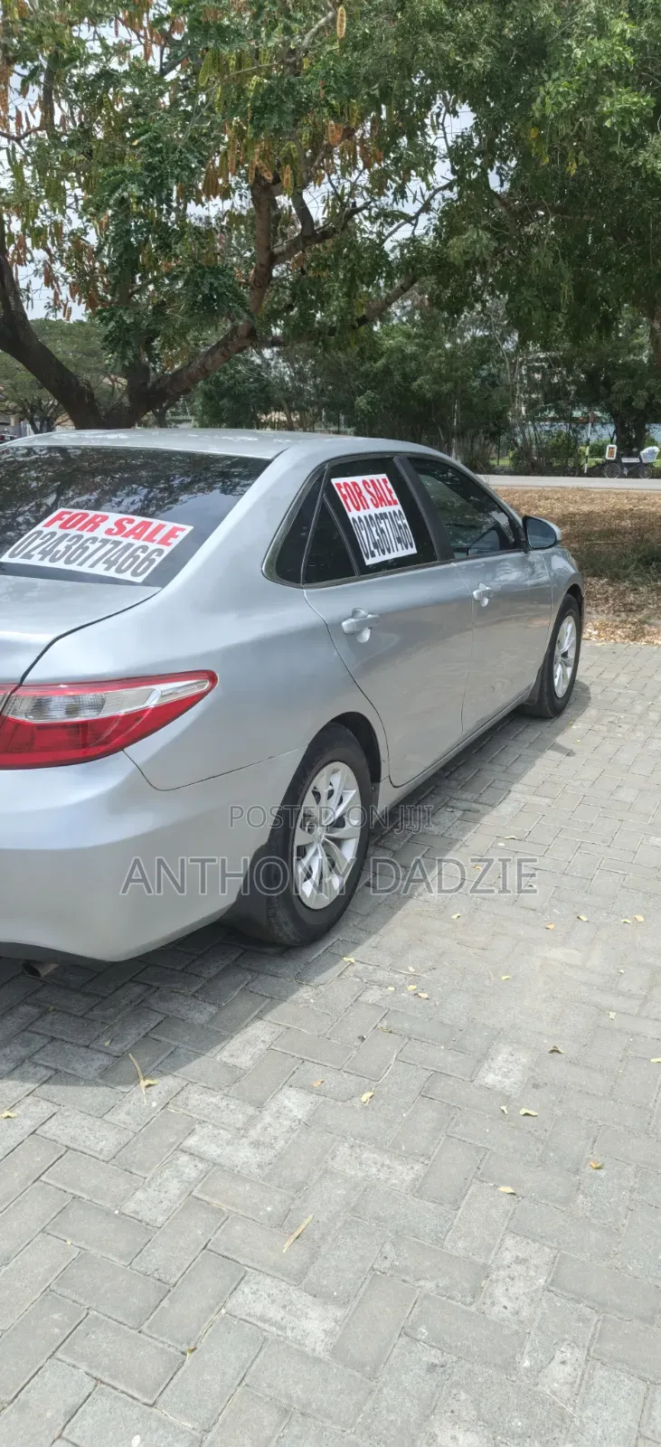Toyota Camry 2016 Silver