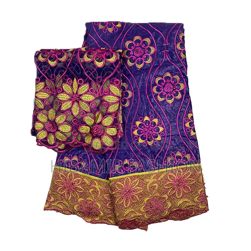 7 Yards Bazin Riche Design